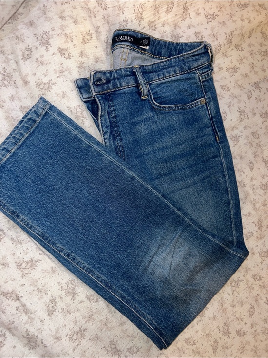 Lauren Ralph Lauren Denim - Lauren Ralph Lauren Medium Blue Straight Jeans